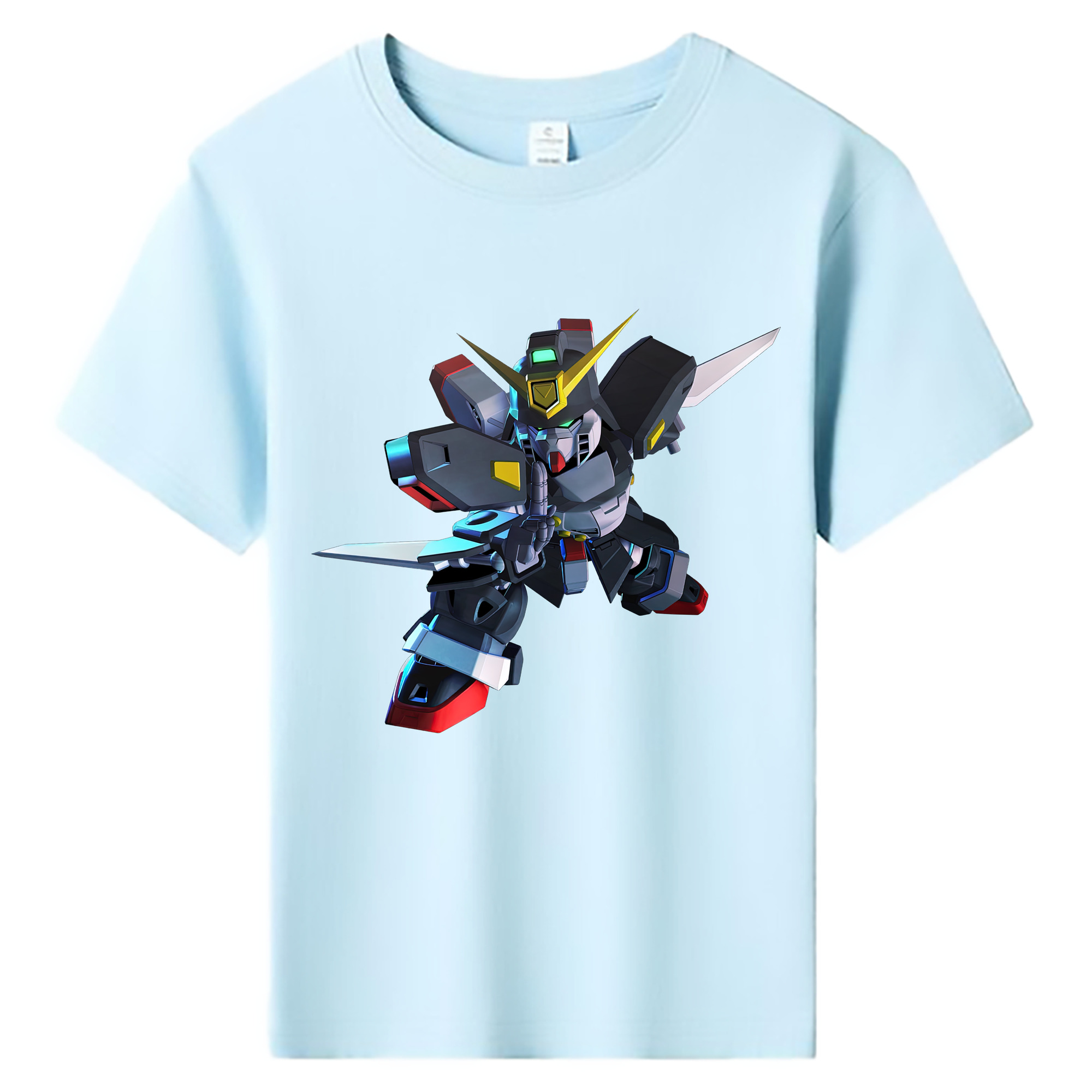 （画像用） 機動戦士ガンダム Mobile Suit Gundam 綿100％キッズTシャツ（フロントプリント）